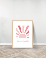 Set de 3 Cuadros Decorativos - Inicio | Esperanza | Final - Madera