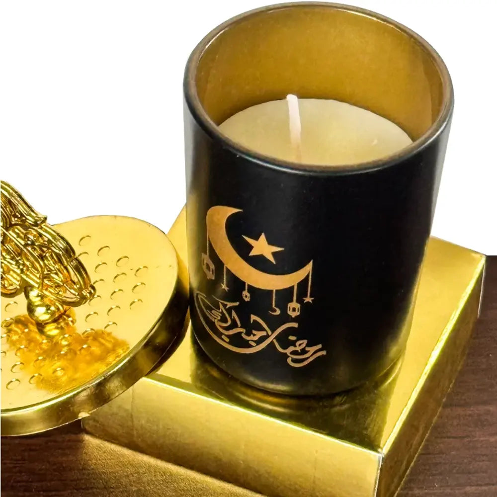 Vela Perfumada Ramadán Karim - Negro