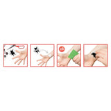 Buki 75 Kawaii Manga Temporary Tattoos – 6Y+