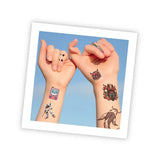 Buki 75 Kawaii Manga Temporary Tattoos – 6Y+