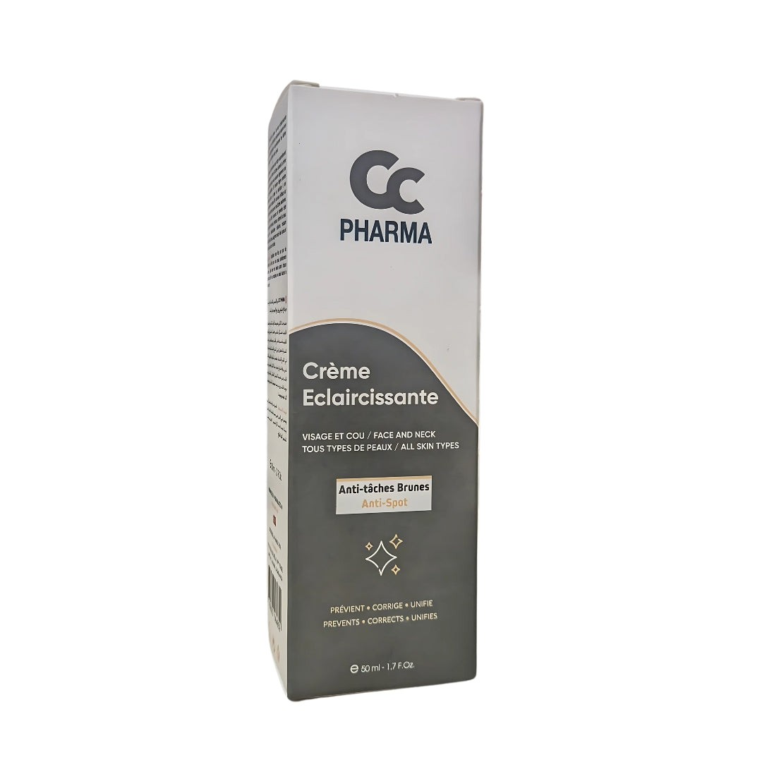 CC Pharma Crème Éclaircissante Visage & Cou SPF 30+ 50 ml