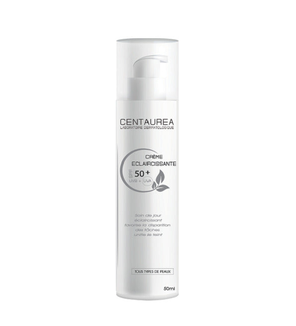 Centaurea Crème Éclaircissante SPF50+ 50 ml – tube