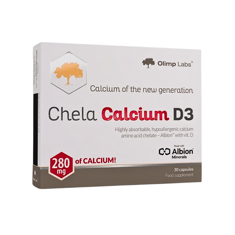 OLIMP LABS CHELA CALCIUM D3 280 MG DE CALCIO 30 CÁPSULAS