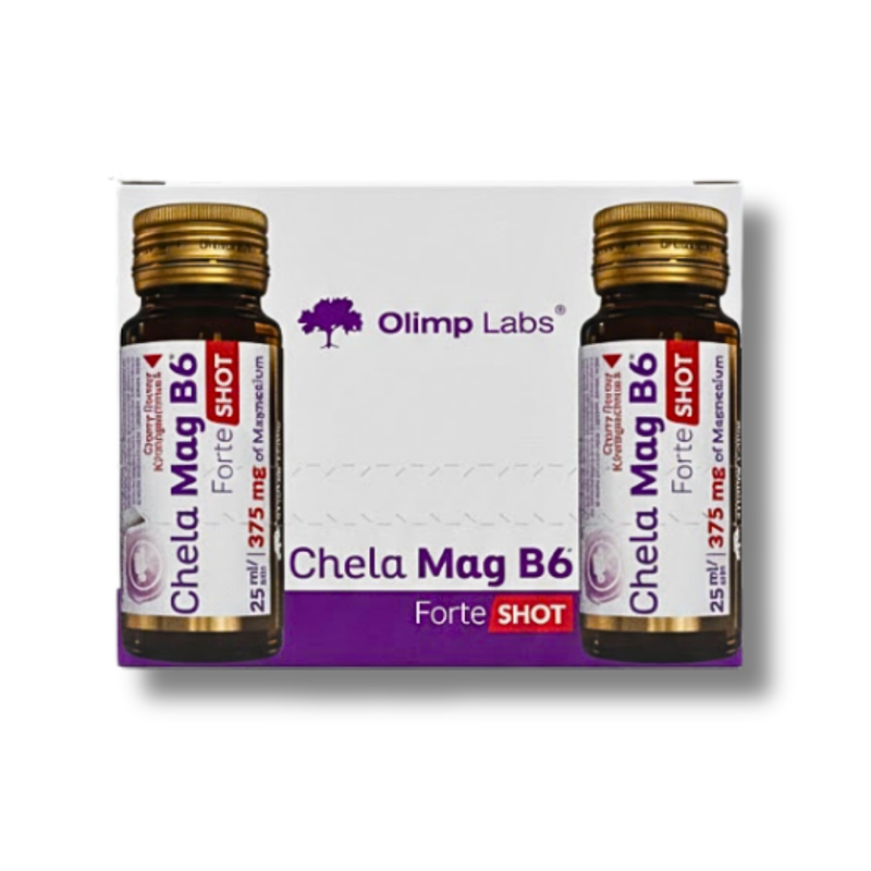 Chela Mag B6 Forte Shot Cereza 9x25ml