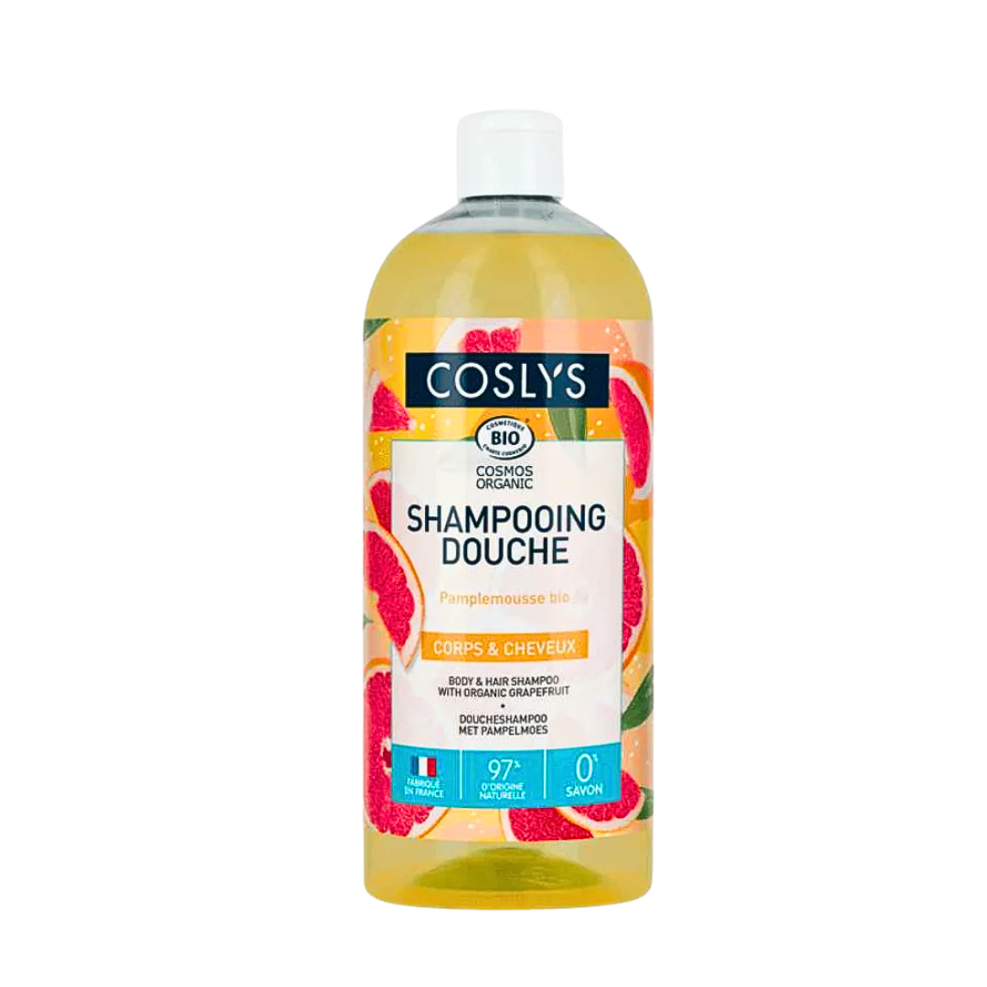 Coslys Shampooing Douche Pamplemousse 1 L – flacon