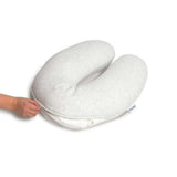 Coussin d'allaitement et maternité BUDDY Classic Doomoo - Blanc Chine