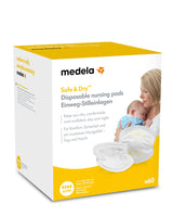 Coussinets d'allaitement jetables Medela - 60 unités