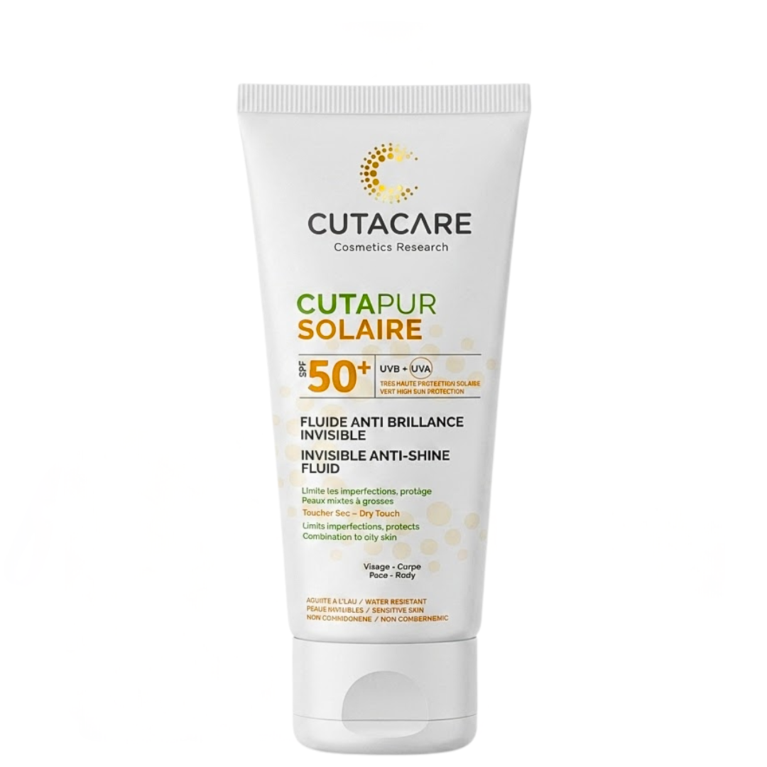 Cutacare Cutapur Fluide Solaire Anti-Brillance 50 ml – flacon
