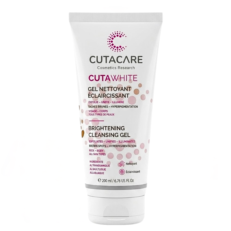Cutacare Cutawhite جل منظف مفتح 200 مل