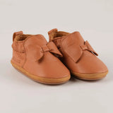 Cuteshez Chaussons Bébé Cuir – Papillon Camel