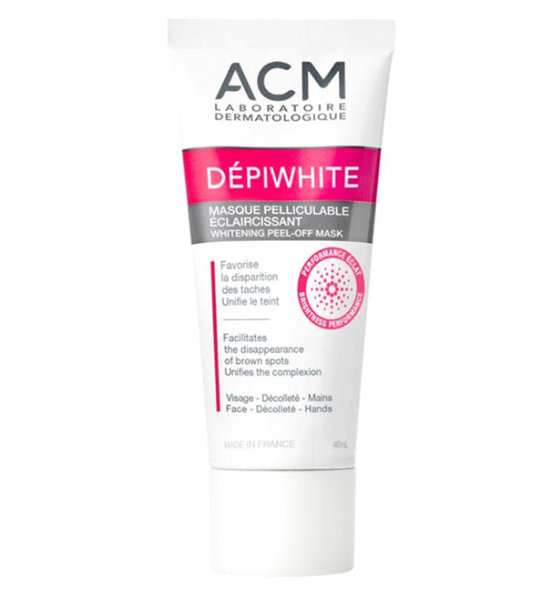 ACM Dépiwhite Masque Pelliculable Éclaircissant – 40 ml