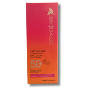 Flacon Dermocare Lait Solaire SPF50+ 150 ml visage et corps