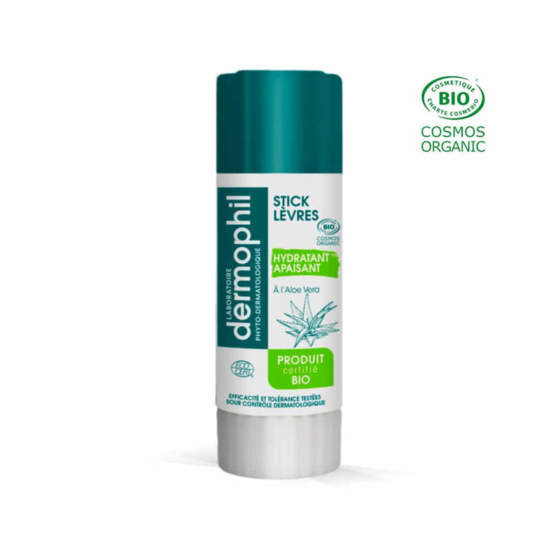 Dermophil Barra de Labios Aloe Vera Bio 4g