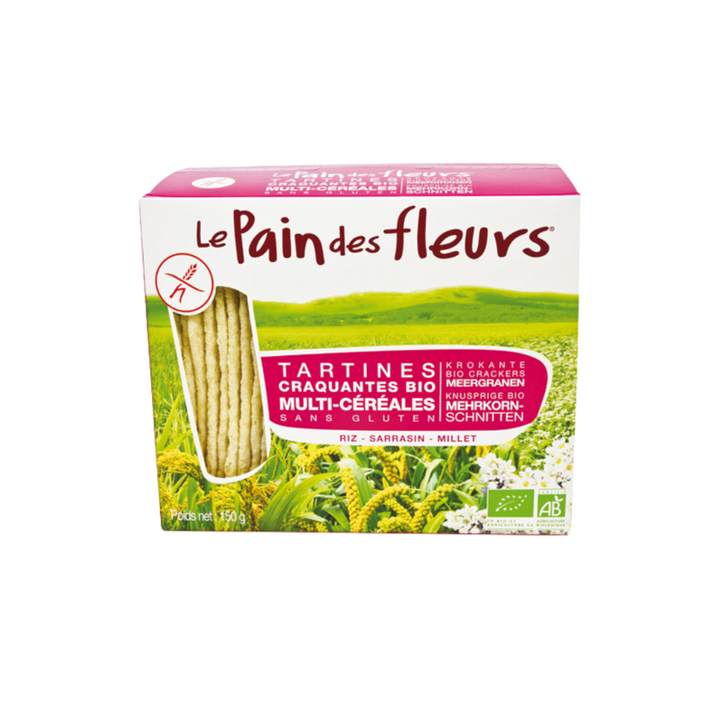 Le Pain des Fleurs خبز مقرمش متعدد الحبوب 150 غ