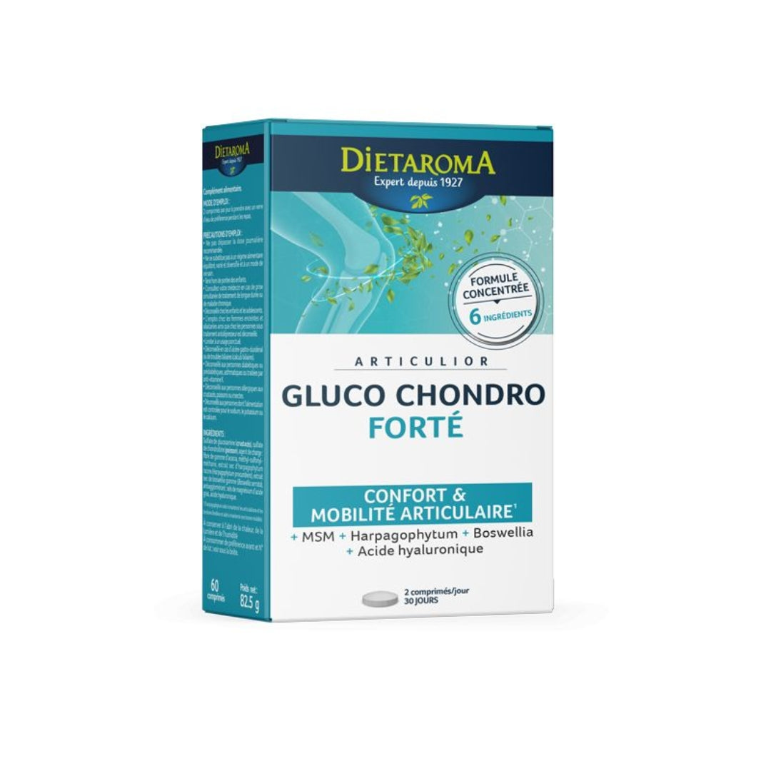 Boîte Dietaroma Gluco Chondro Forte 60 comprimés