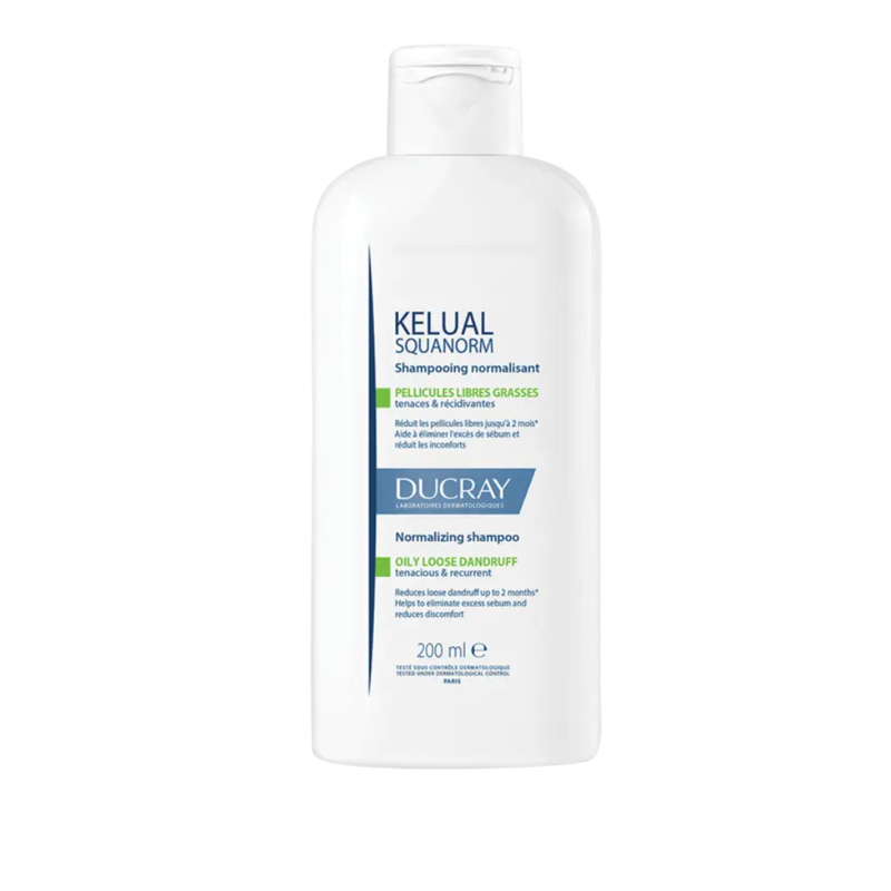 Ducray Kelual Squanorm Normalizing Shampoo Oily Dandruff 200ml