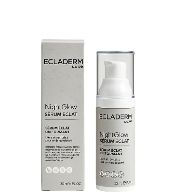 Ecladerm Night Glow Serum Iluminador Aclarante 30ml