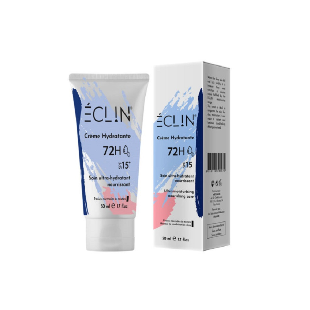 Eclin Crema Hidratante Pnm 72H spf15 50ml