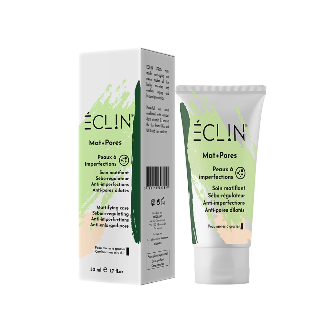 Eclin Crème Anti-Acné Mat+Pores 50 ml – tube