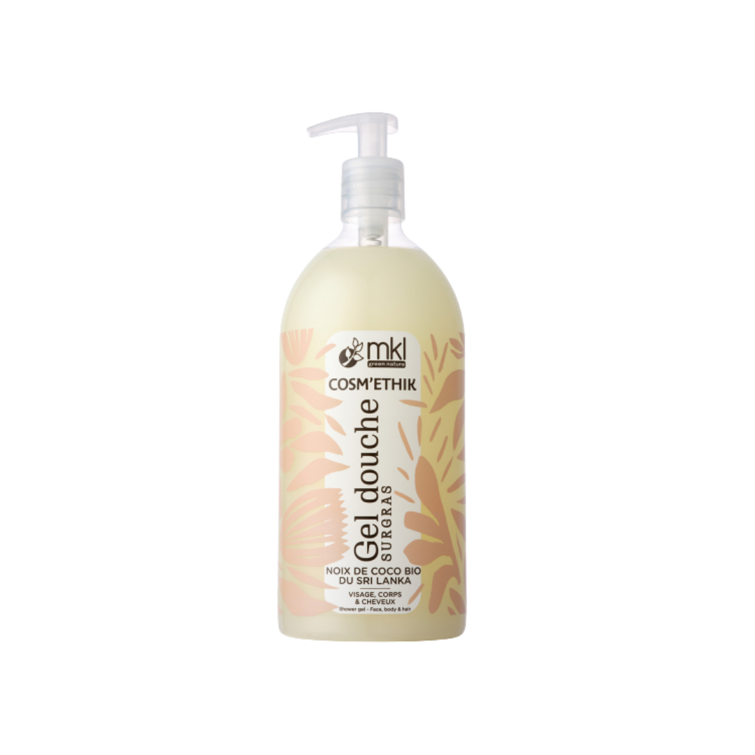 MKL Cosm'ethik gel douche noix de coco bio 1 L – flacon