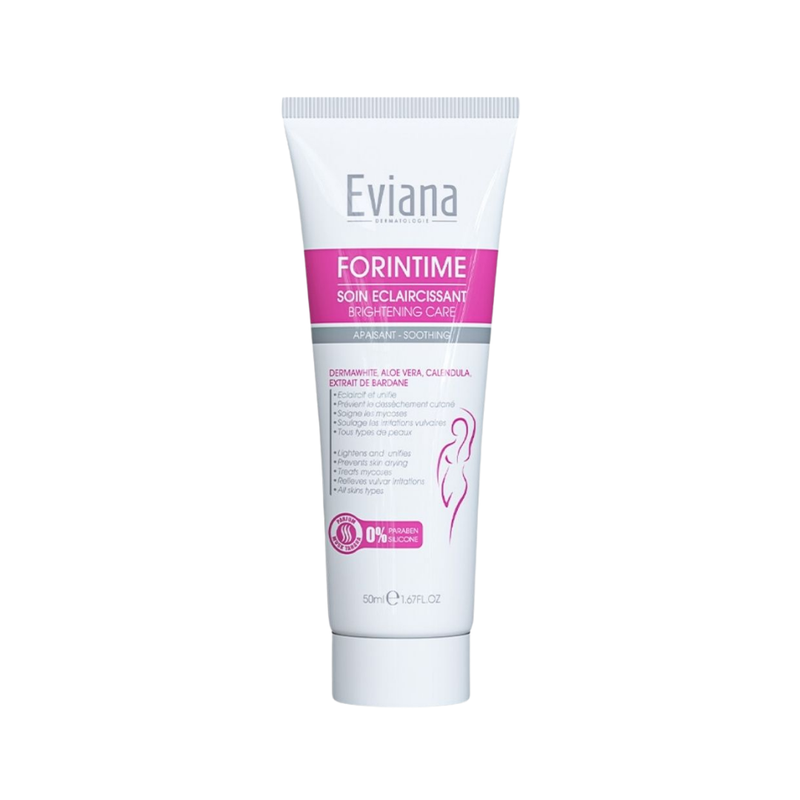 Eviana Forintime Duo Pack "Intimate Wash 200ml + Brightening Cream 50ml"