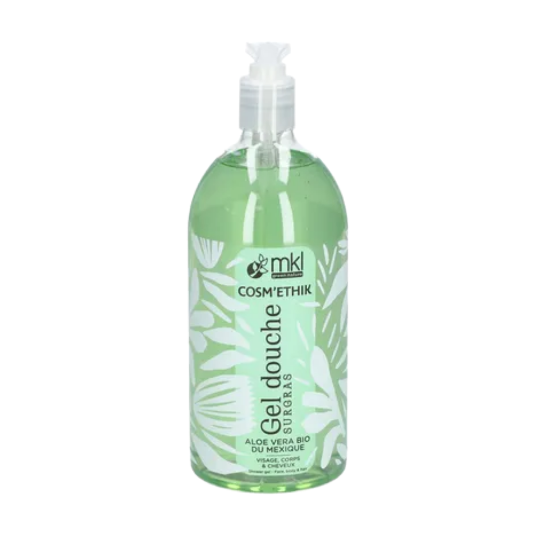 Flacon MKL Cosm’ethik Gel Douche Aloe Vera Bio 1 L