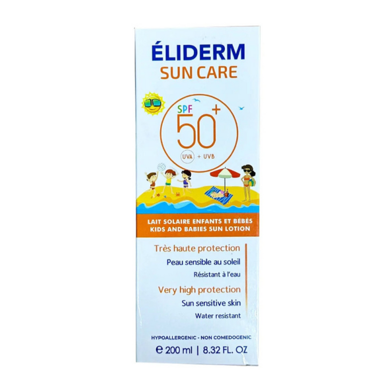 Leche solar infantil Eliderm Sun Care FPS 50+ 200 ml