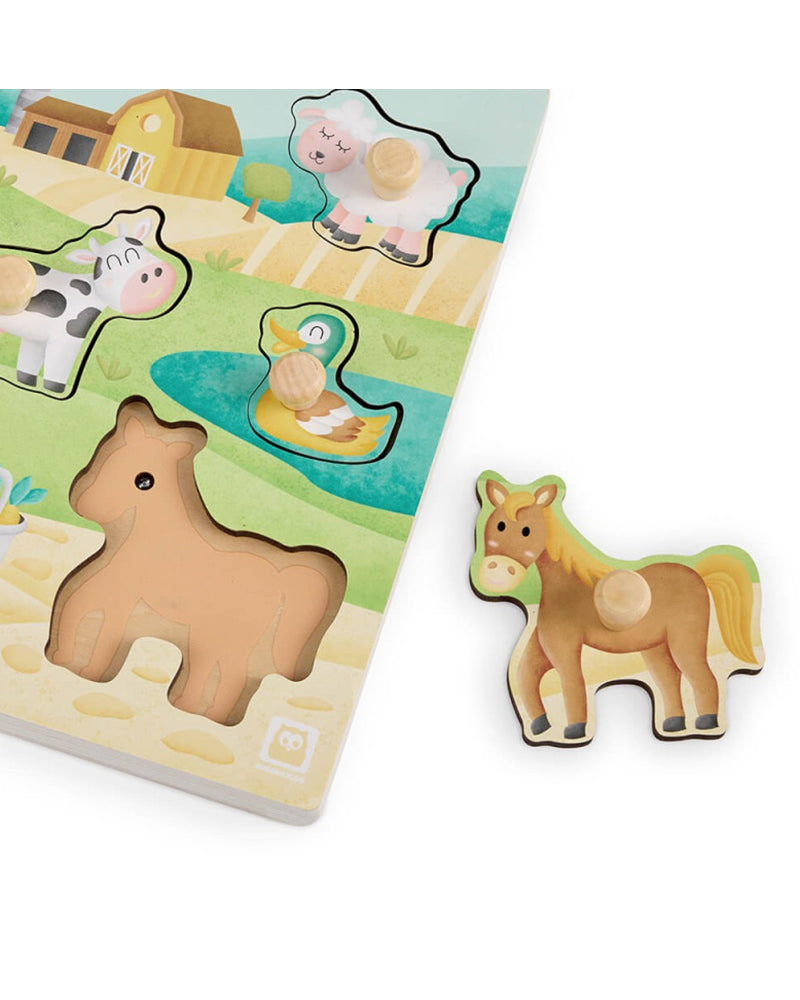 Eurekakids Puzzle Musicale - Amimaux de la Ferme