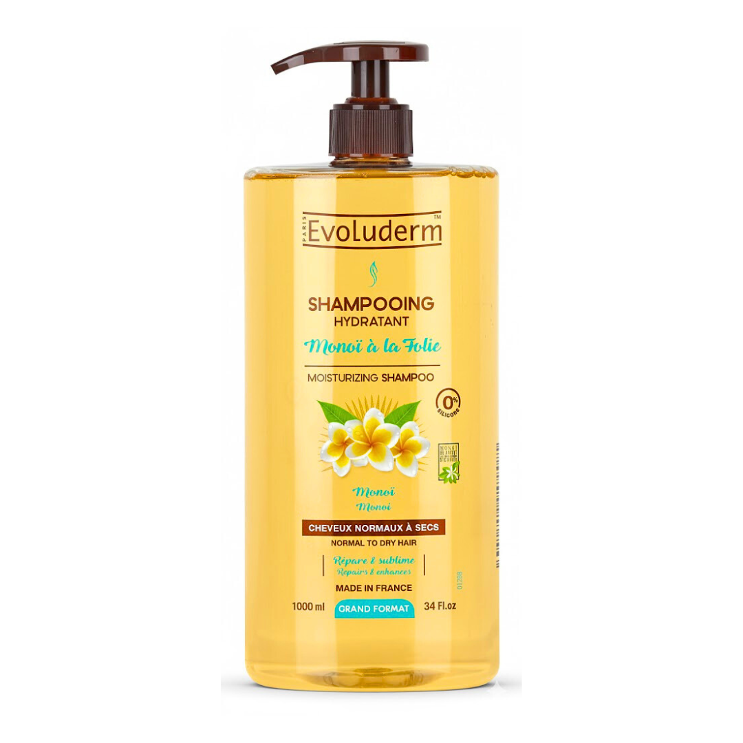 Evoluderm Shampoing Monoï à la Folie – 1L
