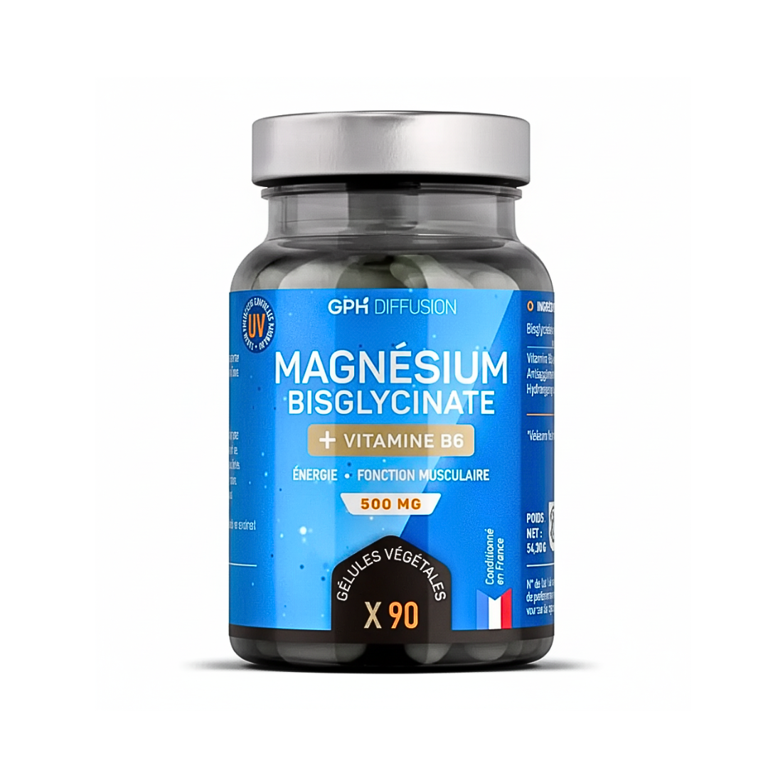 GPH Magnésium Bisglycinate 90 Gélules – Fatigue et Sérénité