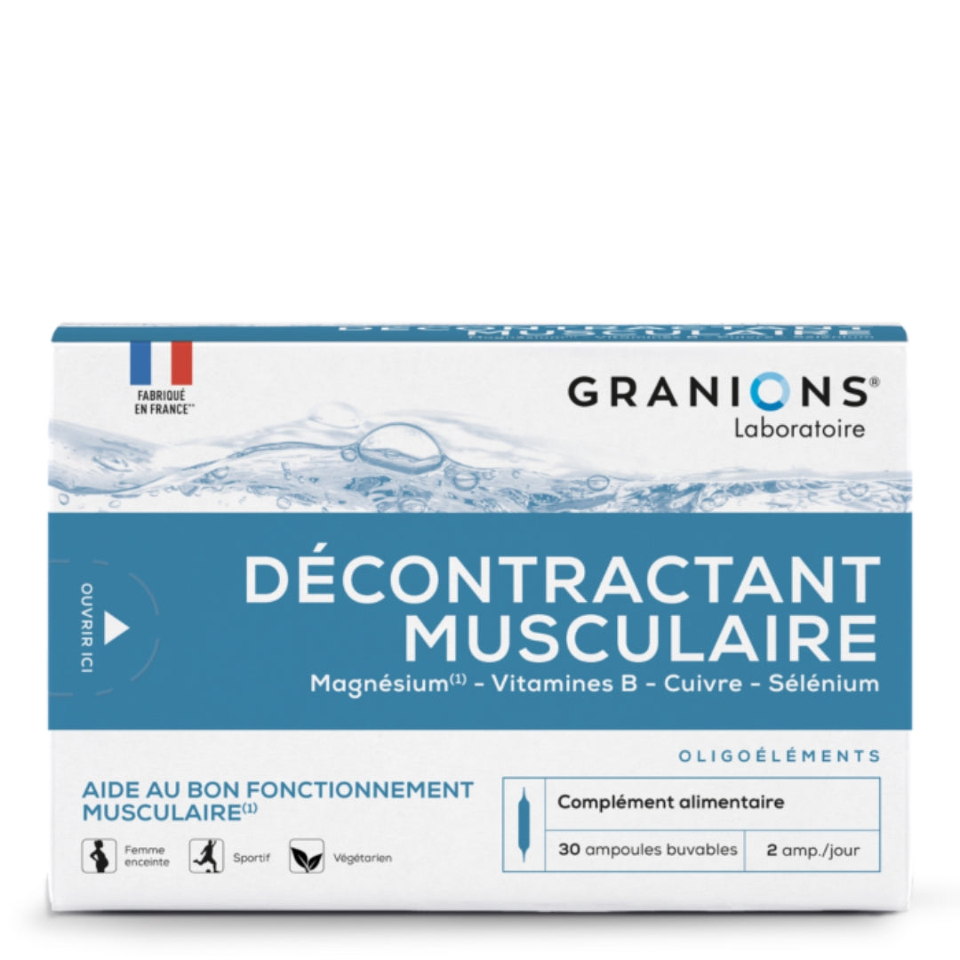 Granions Décontractant Musculaire B30 Ampoules