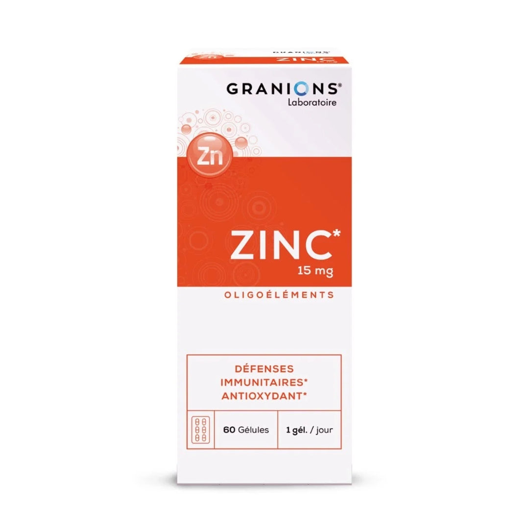 Granions Zinc 15mg B60 Gélules