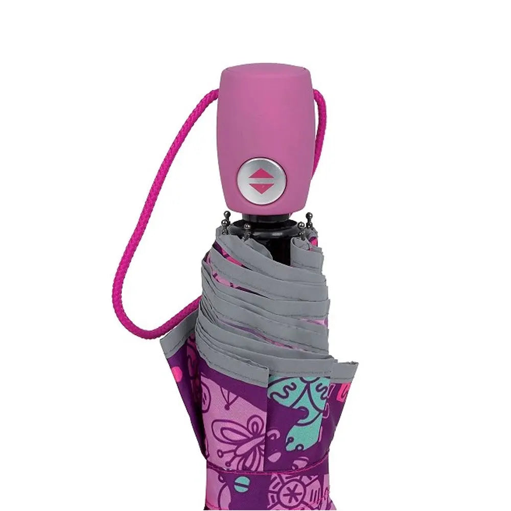 Gabol Parapluie Pliant Cœur Violet