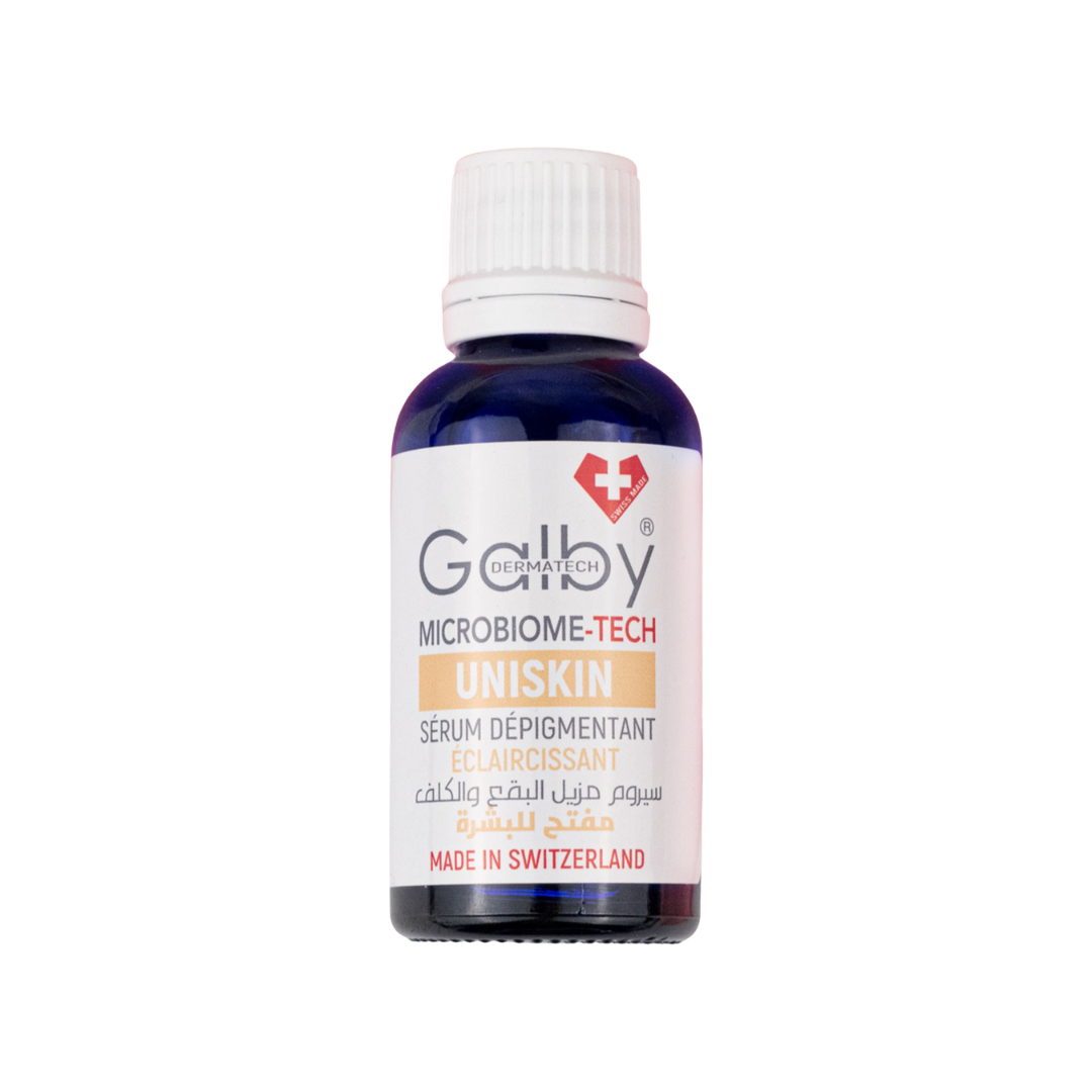 Flacon Galby Dermatech Uniskin Sérum Dépigmentant Éclaircissant