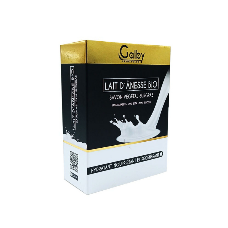 صابون Galby غني بالدهون بحليب الأتان – 100 غ