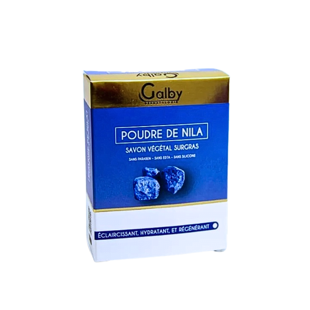Galby savon surgras à la poudre de Nila 100 g – emballage
