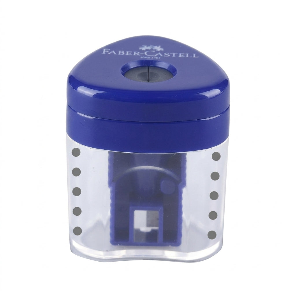 فابر كاستل براية أقلام رصاص غريب ذاتية - أزرق و أزرق سماوي