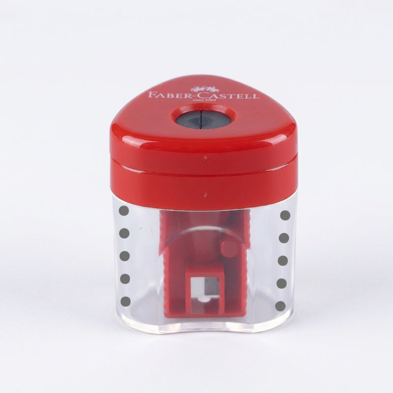 Faber-Castell Taille Crayon Grip Auto - Rouge