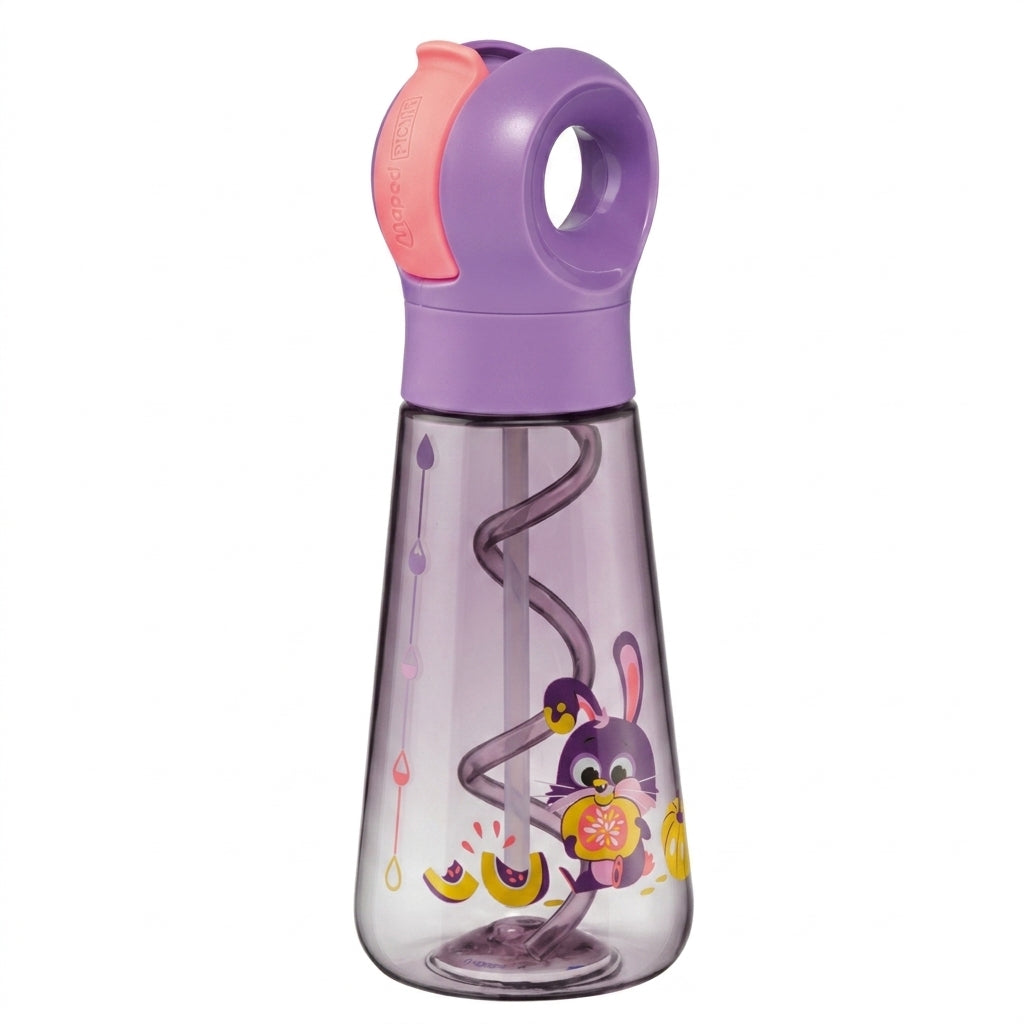 Maped Picnik - Gourde Ecozen Lapin Violet Fluo