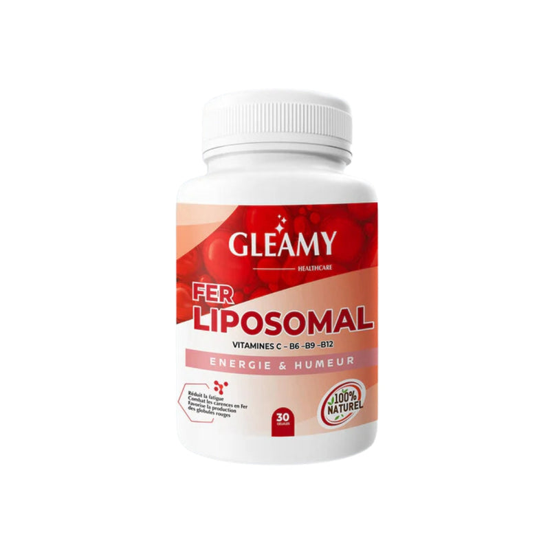 Gleamy Hierro Liposomal 30 Cápsulas