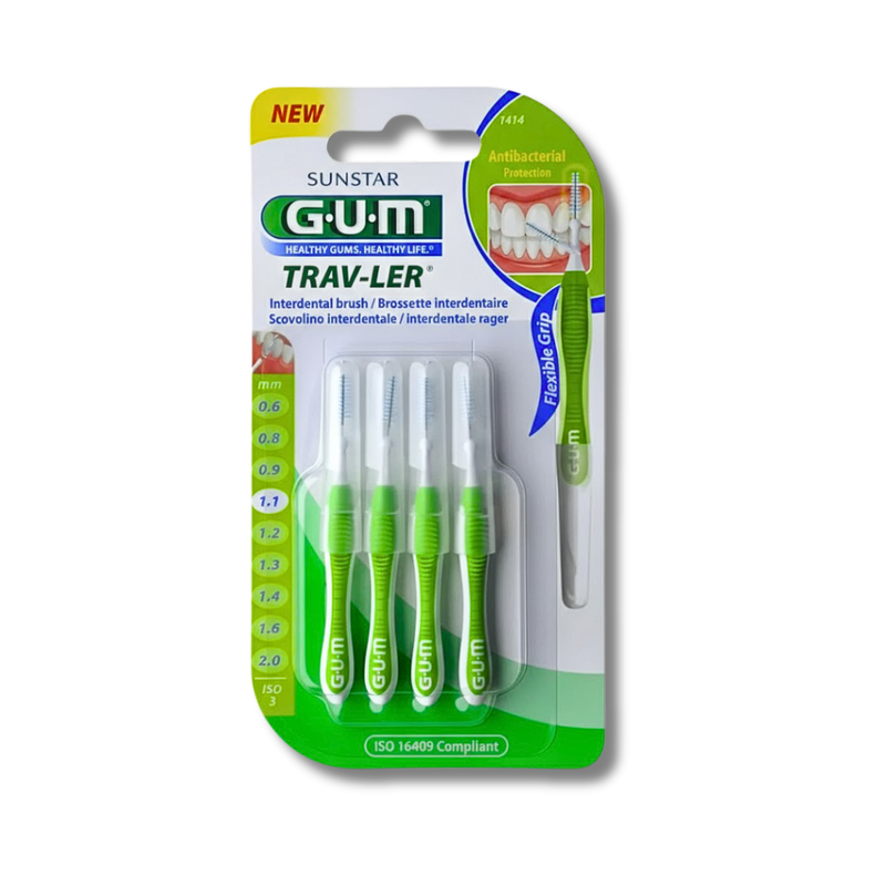 Gum Interd Travler Cepillo Interdental 1.1mm 1414