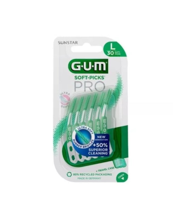 Púas blandas Gum Pro grandes, 30 unidades