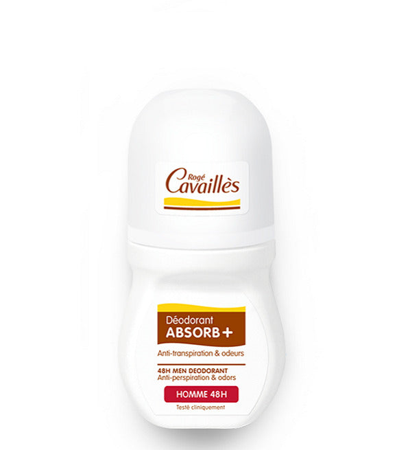 Rogé Cavaillès Déo Absorb+ Men 48H Roll-On – 50 ml