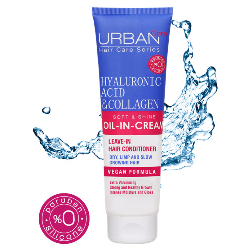 Urban Care Hyaluronic Acid & Collagen Huile-En-Crème 150ml