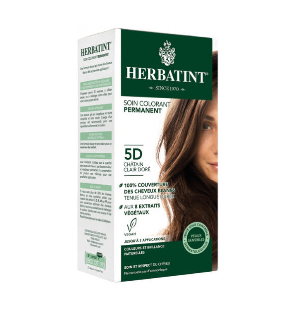 Herbatint 5D Castaño Claro Dorado 150ml