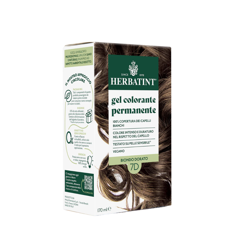 Cuidado colorante Herbatint 7D Rubio Dorado 170 ml
