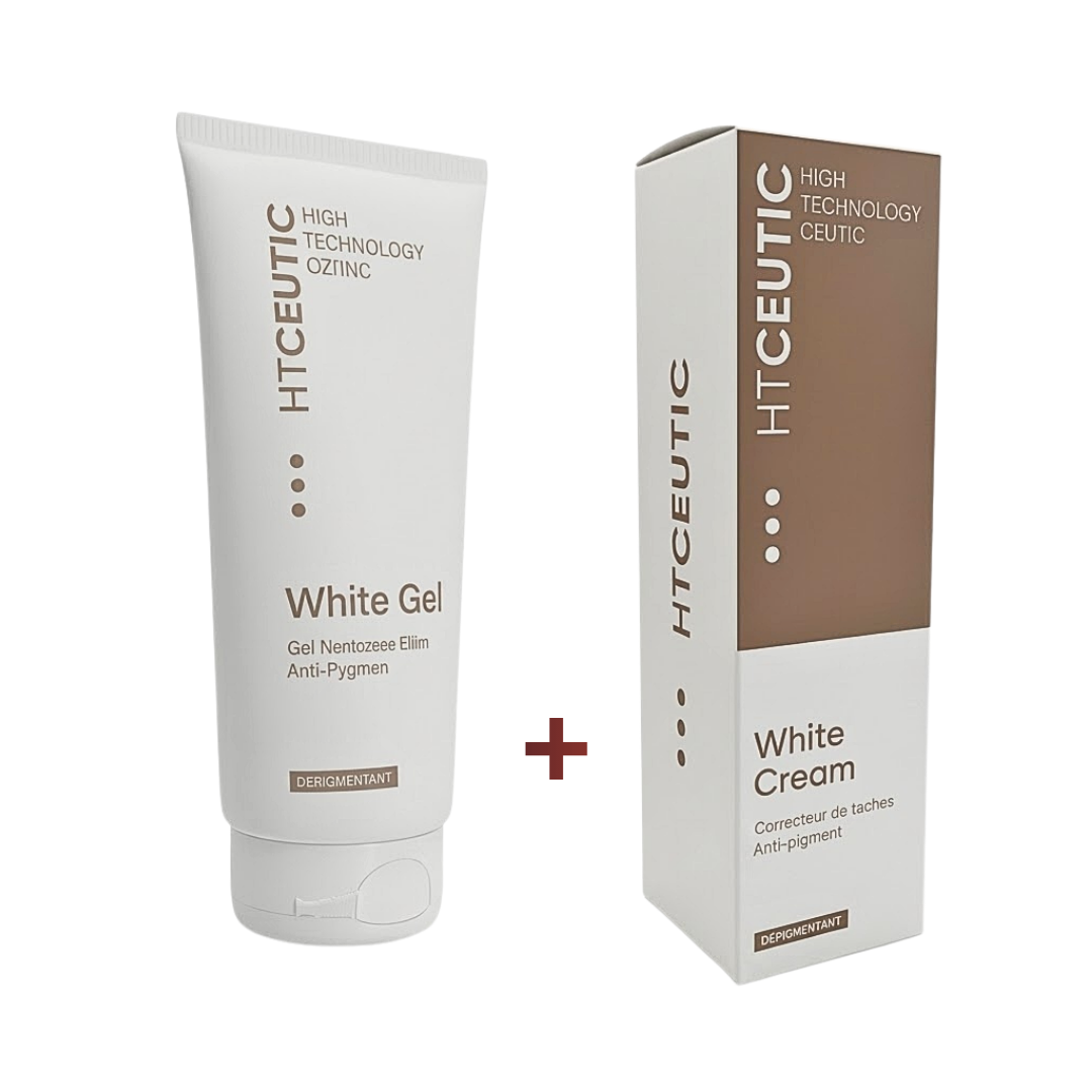 HT Ceutic duo anti-tache crème White 50 ml et gel White 200 ml