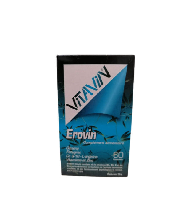 Vitavin Erovin Ginseng 60 Comprimès