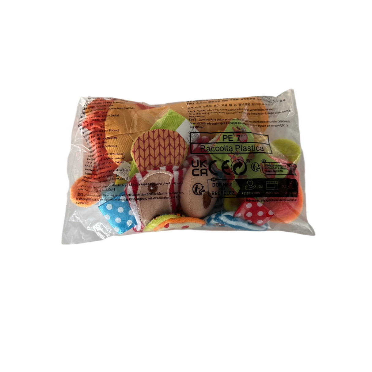 Calcetines y sonajeros de muñeca para bebé – 0M+