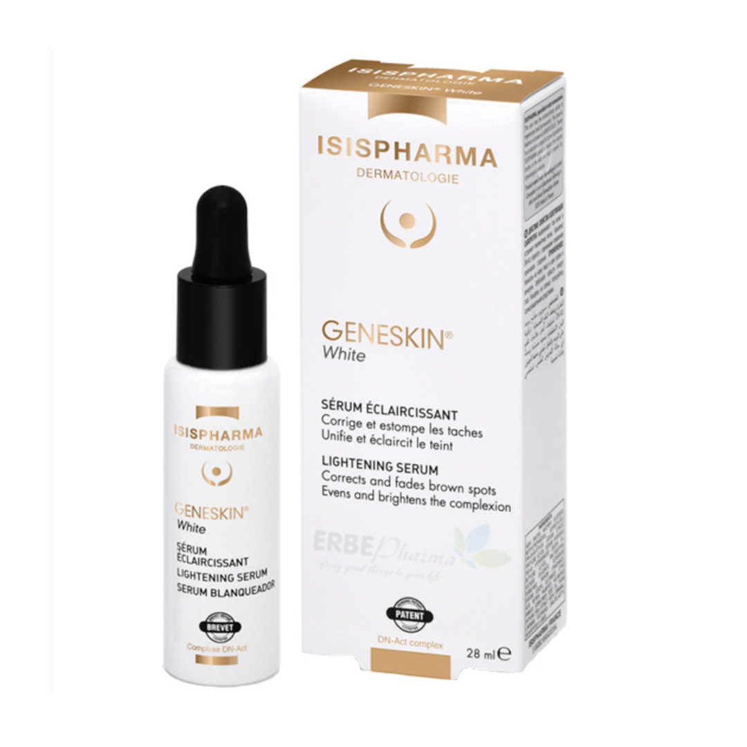 Isispharma Geneskin White Sérum Éclaircissant 28 ml – flacon du produit